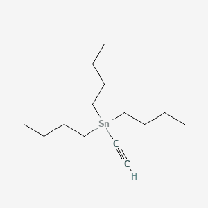 Chemical structure of Ethynyltributyltin