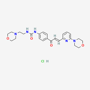Chemical structure of TRC051384 Hydrochloride
