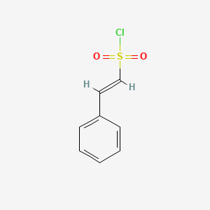 Chemical structure of trans-β-Styrenesulfonyl chloride