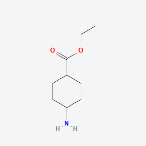 Chemical structure of Ethyl 4-aminocyclohexanecarboxylate