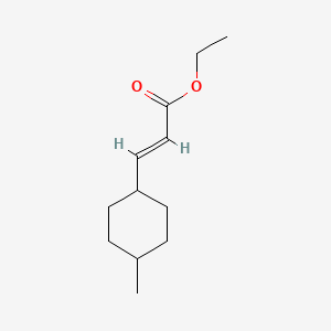 Chemical structure of Trans-Ethyl 3-(4-Methylcyclohexyl)Acrylate