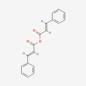 Chemical structure of Cinnamic anhydride