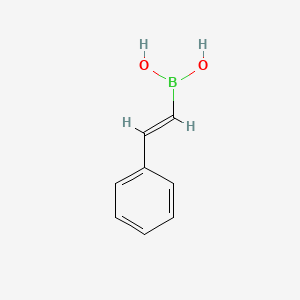 Chemical structure of Styrylboronic acid