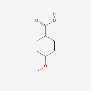 Chemical structure of trans-4-Methoxycyclohexanecarboxylic acid