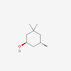 Chemical structure of 3,3,5-Trimethylcyclohexanol