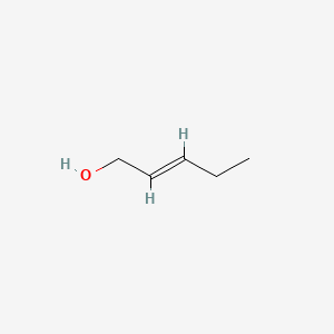 Chemical structure of trans-2-Penten-1-ol