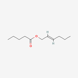 Chemical structure of trans-2-Hexenyl Valerate