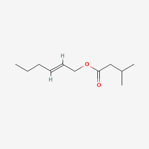 Chemical structure of trans-2-Hexenyl Isovalerate