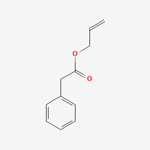 Chemical structure of trans-2-(m-tolyl)cyclopropane-1-carboxylic acid