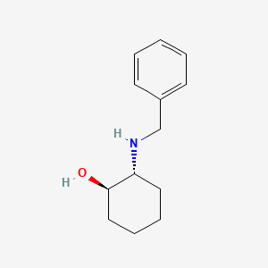 Chemical structure of trans-2-(Benzylamino)cyclohexanol