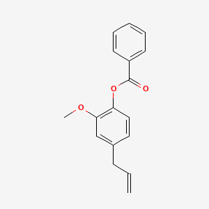Chemical structure of trans-2-(3-(benzyloxy)phenyl)cyclopropane-1-carboxylic acid