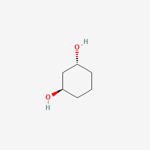 Chemical structure of 1,3-Cyclohexanediol
