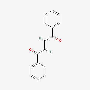 Chemical structure of trans-1,2-Dibenzoylethylene