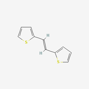 Chemical structure of trans-1,2-Di(2-thienyl)ethylene