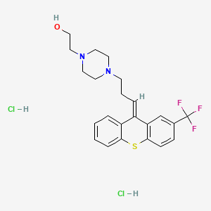 Chemical structure of Flupentixol dihydrochloride, (E)-