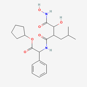 Chemical structure of Tosedostat-d5