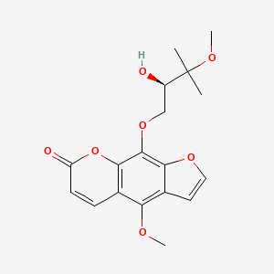 Chemical structure of t-OMe-Byakangelicin