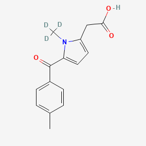 Chemical structure of Tolmetin-d3