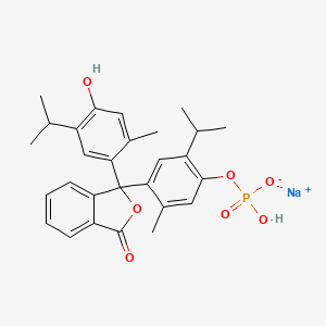 Chemical structure of TMP, disodium salt