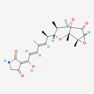 Chemical structure of Tirandamycin A