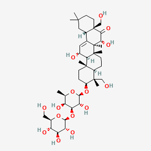 Chemical structure of Tibesaikosaponin V