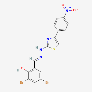 Chemical structure of ThrRS-IN-2