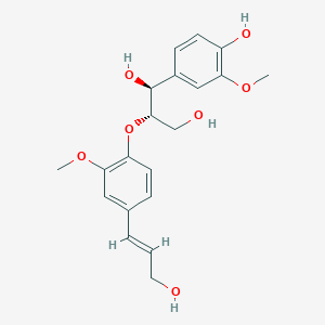 Chemical structure of threo-Guaiacylglycerol β-coniferyl ether