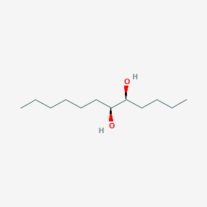 Chemical structure of threo-5,6-Dodecanediol