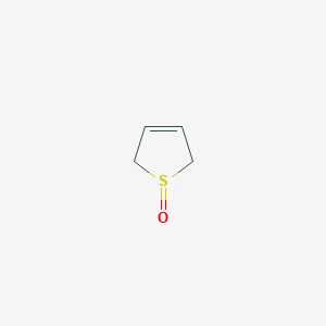 Chemical structure of 2,5-Dihydrothiophene 1-oxide