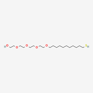 Chemical structure of Thiol-C9-PEG5