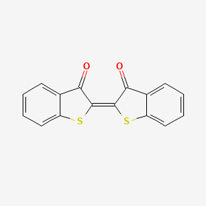 Chemical structure of Thioindigo