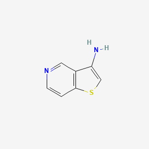 Chemical structure of Thieno[3,2-c]pyridin-3-amine