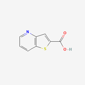 Chemical structure of Thieno[3,2-b]pyridine-2-carboxylic acid