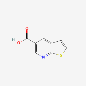 Chemical structure of Thieno[2,3-b]pyridine-5-carboxylic acid