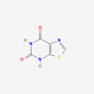 Chemical structure of [1,3]Thiazolo[5,4-d]pyrimidine-5,7-diol