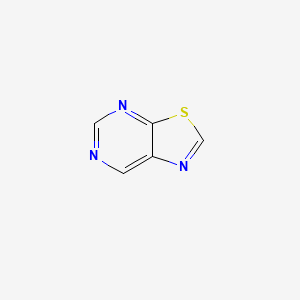Chemical structure of Thiazolo[5,4-d]pyrimidine