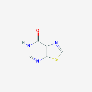 Chemical structure of Thiazolo[5,4-d]pyrimidin-7-ol