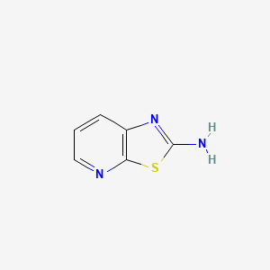 Chemical structure of Thiazolo[5,4-b]pyridin-2-amine