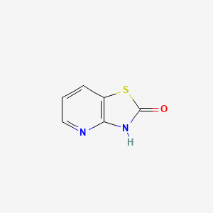 Chemical structure of Thiazolo[4,5-b]pyridin-2(3H)-one