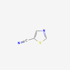 Chemical structure of Thiazole-5-carbonitrile