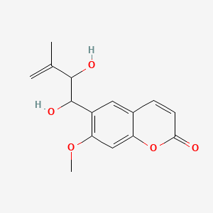 Chemical structure of Thamnosmonin