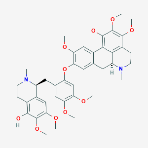 Chemical structure of Thalmineline