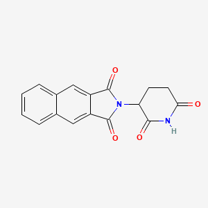 Chemical structure of Thalidomide-benzo