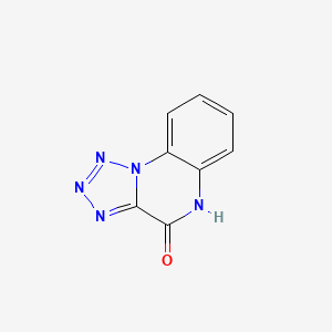 Chemical structure of Tetrazolo[1,5-a]quinoxalin-4(5H)-one
