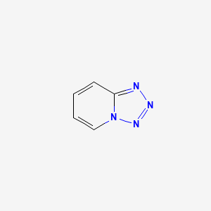 Chemical structure of Pyridotetrazole