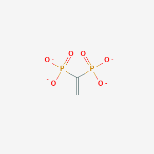 Chemical structure of TETRASODIUM ETHYLENE 1,1-DIPHOSPHONATE