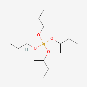 Chemical structure of Tetra-Sec-Butoxysilane