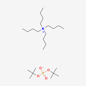 Chemical structure of Tetra-n-butylammonium Di-tert-butylphosphate