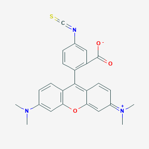 Chemical structure of Tetramethylrhodamine-5-isothiocyanate