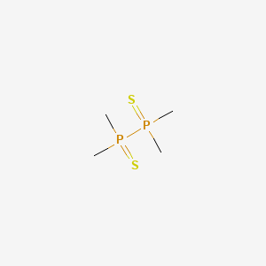 Chemical structure of Tetramethyldiphosphine Disulfide